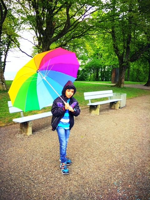 Dancing with the umrella