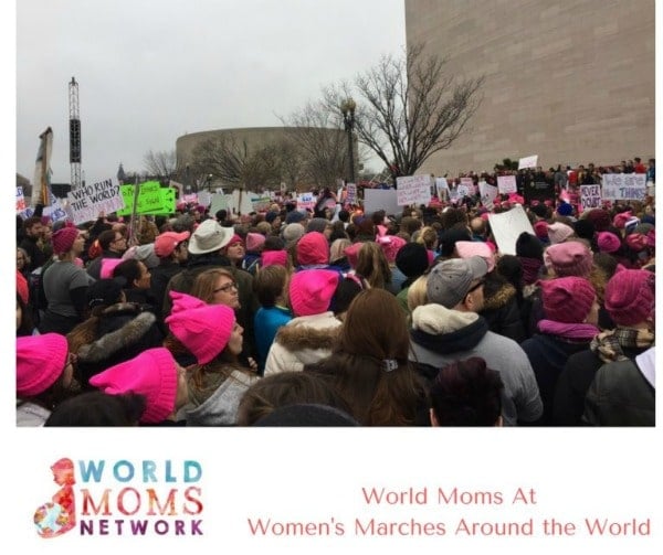 Photo Blog of World Moms At Women’s Marches Around the World