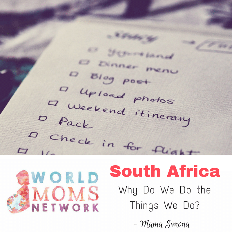 Why do we do the things we do