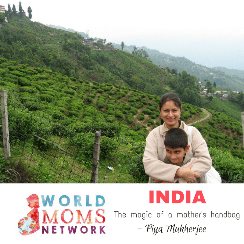 The magic of a mother’s handbag